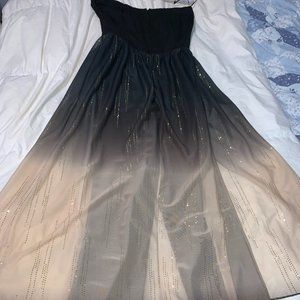 Venus Strapless Sequined Jumpsuit